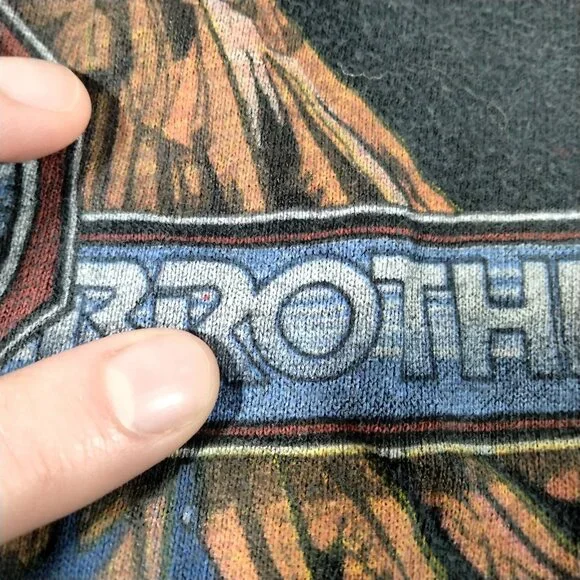 Vintage 80s The Doobie Brothers One Step Closer Tour T Shirt Tee Xl Folk Rock - Picture 4 of 13